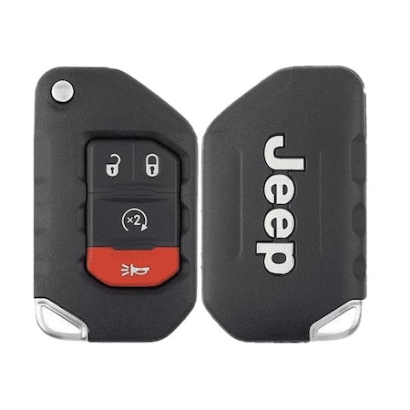 Oem OEM: REF: 2018-2019 Jeep Wrangler / 4-Button Flip Key / PN: 68416784AA / OHT1130261 RFK-ULK344